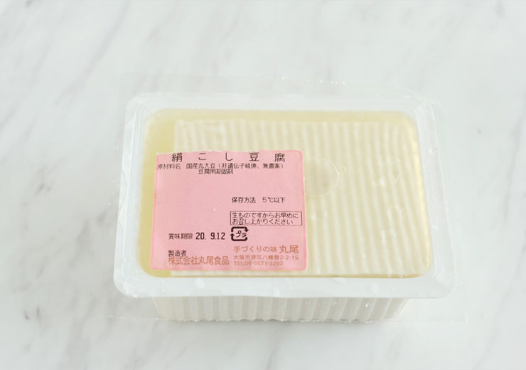 絹ごし豆腐